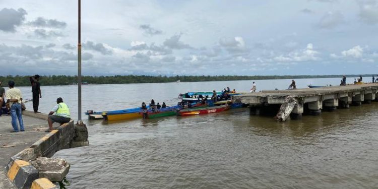 Update Dermaga Agats Ambruk, Pelayanan Kapal Pelni dan Logistik Asmat Dipastikan Aman