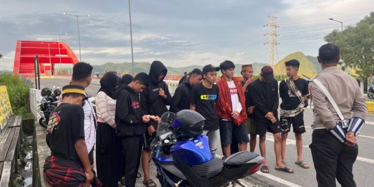 Cegah Balap Liar Usai Subuh, Sat Lantas Polresta Jayapura Kota Perketat Patroli di Titik Rawan