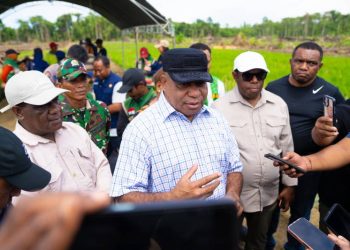 Targetkan 50 Ribu Hektare Sawah, Gubernur Papua Dorong Keerom Jadi Lumbung Pangan Nasional