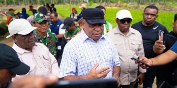 Targetkan 50 Ribu Hektare Sawah, Gubernur Papua Dorong Keerom Jadi Lumbung Pangan Nasional