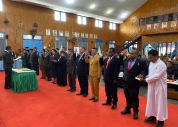 Lantik 15 Pejabat Pimpinan Tinggi Pratama, Bupati Asmat: Saya menantikan inovasi dan prestasi nyata