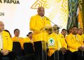 Mathius Fakhiri Tegaskan Golkar Papua Siap Menang Total dan Kawal Kepemimpinan Bahlil Lahadalia