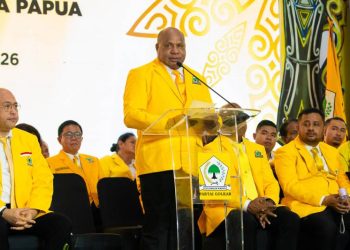 Mathius Fakhiri Tegaskan Golkar Papua Siap Menang Total dan Kawal Kepemimpinan Bahlil Lahadalia