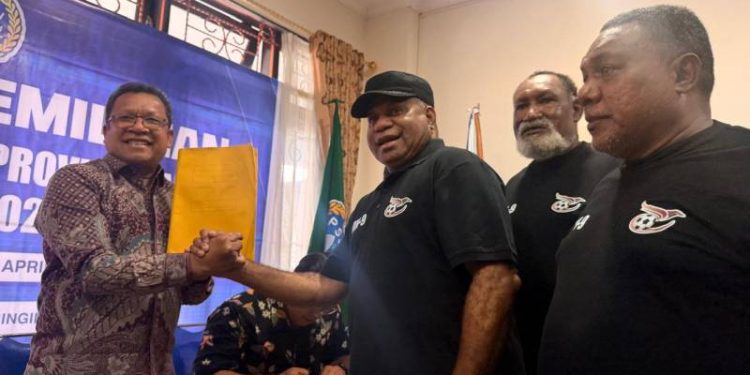 Dua Kandidat Resmi Kembalikan Berkas Calon Ketua PSSI Papua, Komite Pemilihan Mulai Verifikasi Ketat