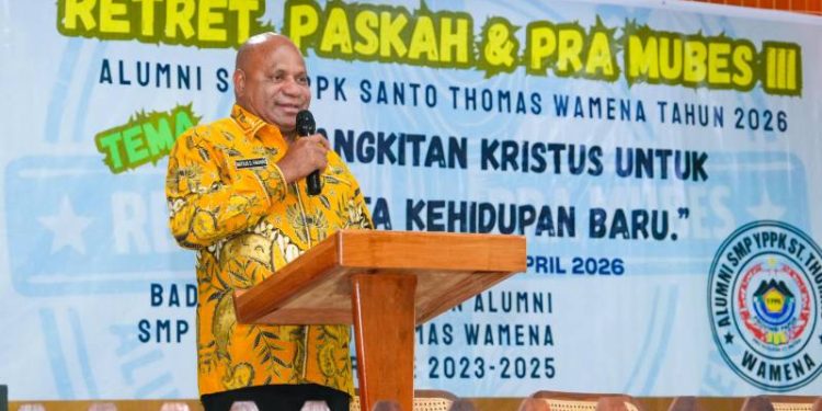 Gubernur Fakhiri: Saya Tak Akan Berdiri di Sini Tanpa Tempaan SMP YPPK Santo Thomas Wamena