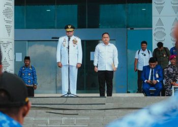 Pimpin Upacara Hari Otda, Ini Pesan Mendagri yang Dibacakan Gubernur Fakhiri