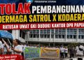 Tolak Pembangunan Dermaga Satrol X Kodaeral, Ratusan Umat GKI Duduki Kantor DPR Papua